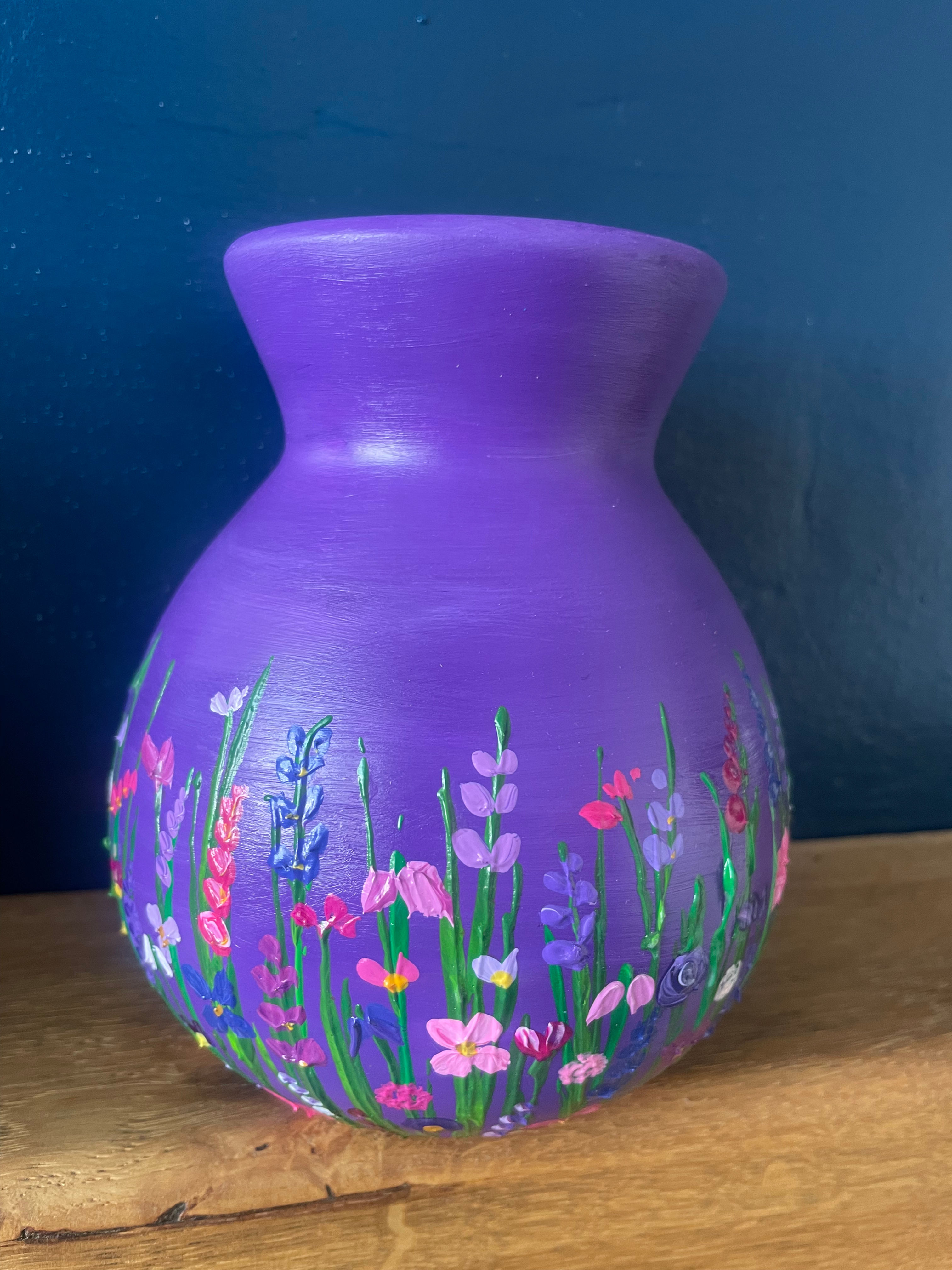 Bulb Vase - Purple