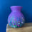 Thumbnail: Bulb vase - purples 