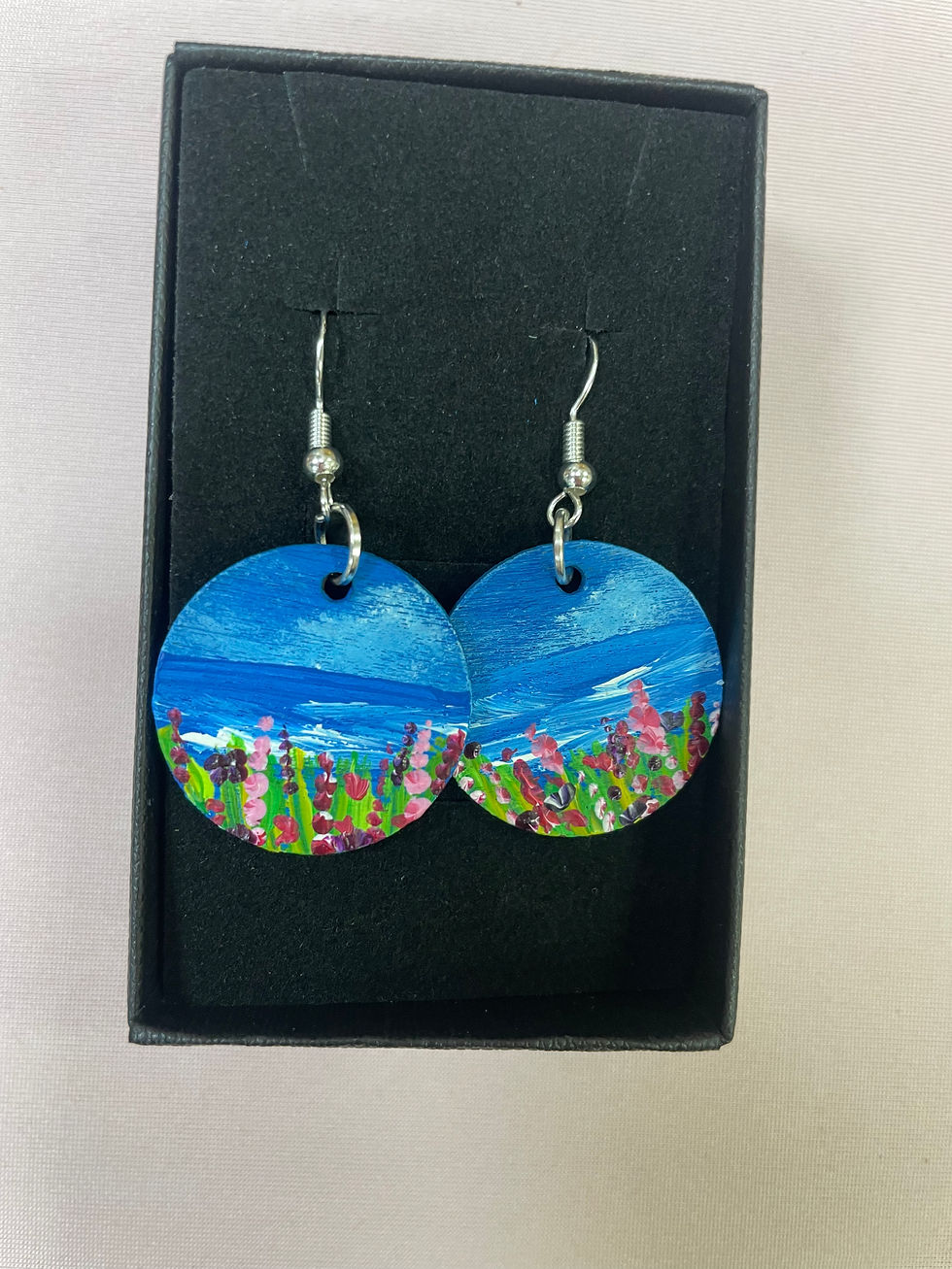 Thumbnail: Painted earrings 