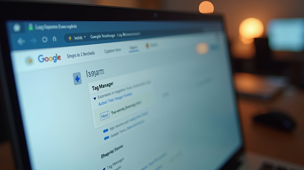 Unlocking the Power of Google Tag Manager for Analytics