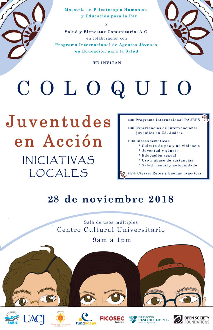 Realizan Coloquio "Juventudes en acción: iniciativas locales"