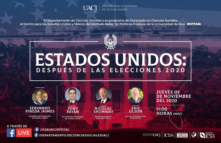 Panel de análisis: "Estados Unidos después de las elecciones"