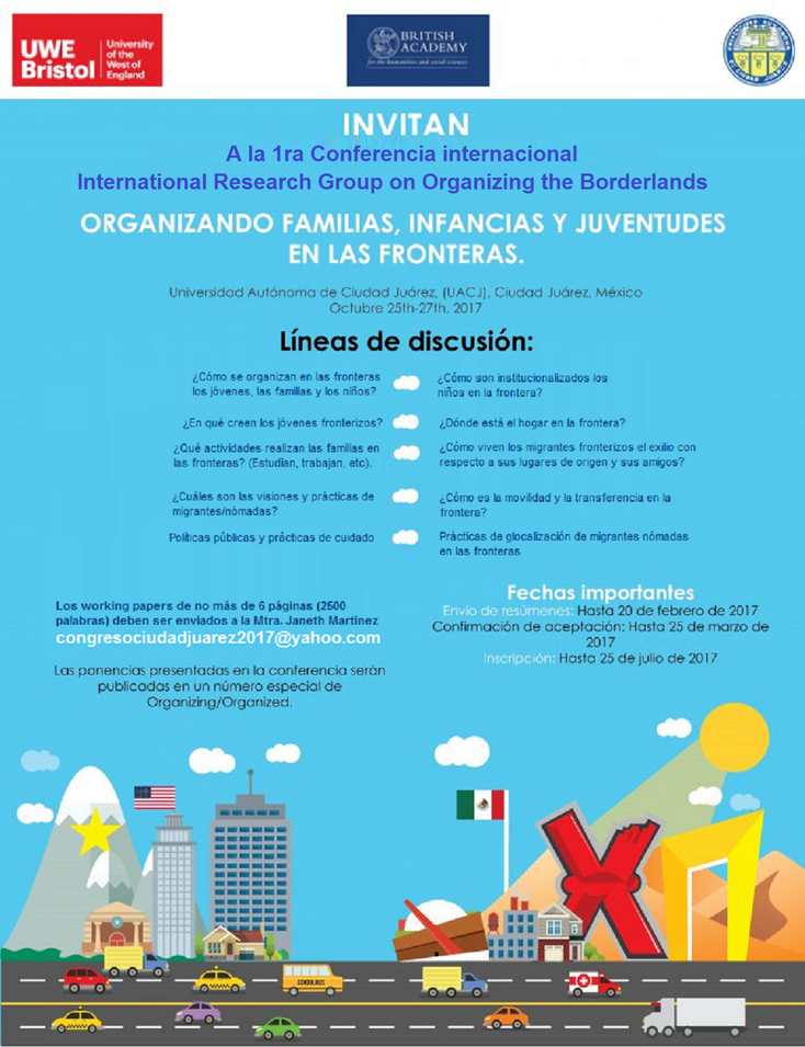Organizando familias, infancias y juventudes en las fronteras