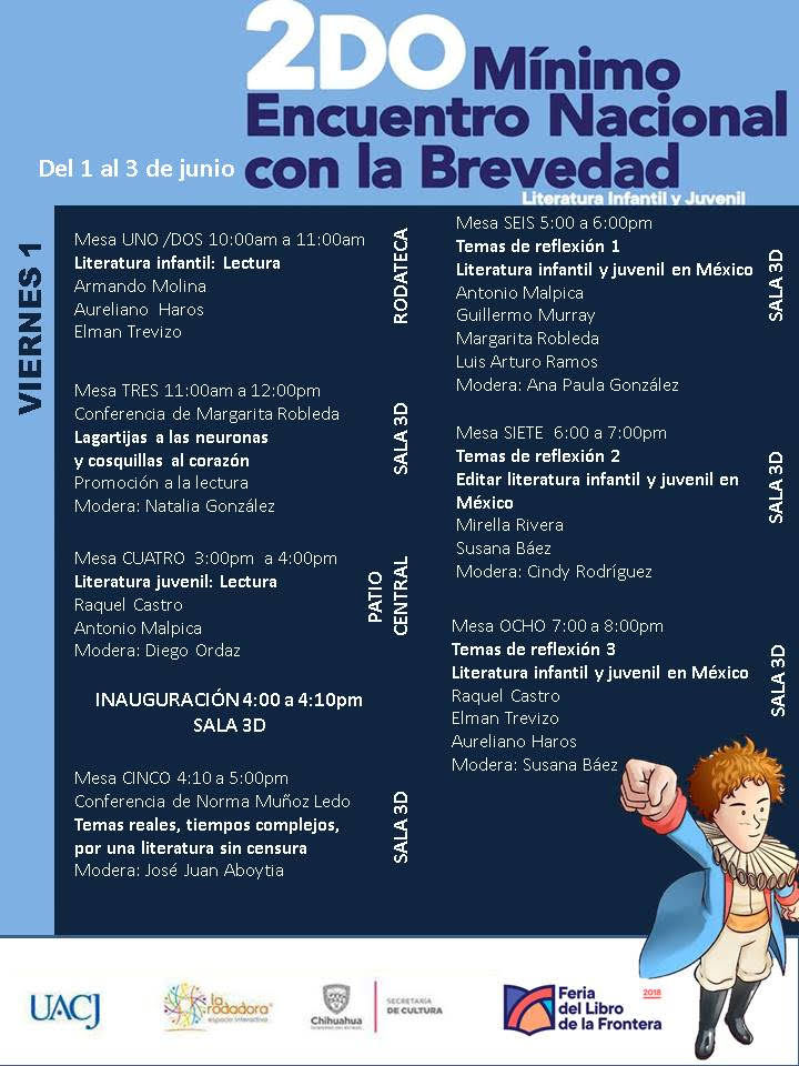 Realizan 2do MÃnimo Encuentro Nacional con la Brevedad: literatura infantil y juvenil