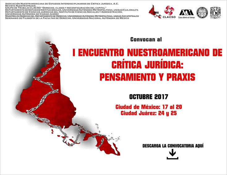 I Encuentro Nuestroamericano de Crítica Jurídica: Pensamiento y Praxis