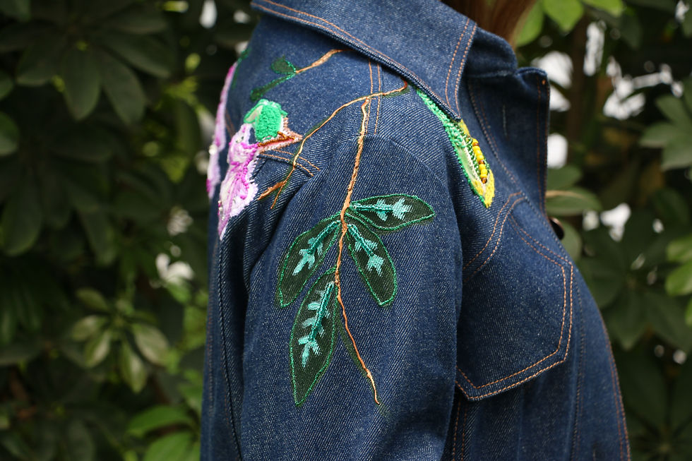 Thumbnail: Denim Jacket Orquidea
