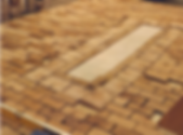 End Grain Floor Setting