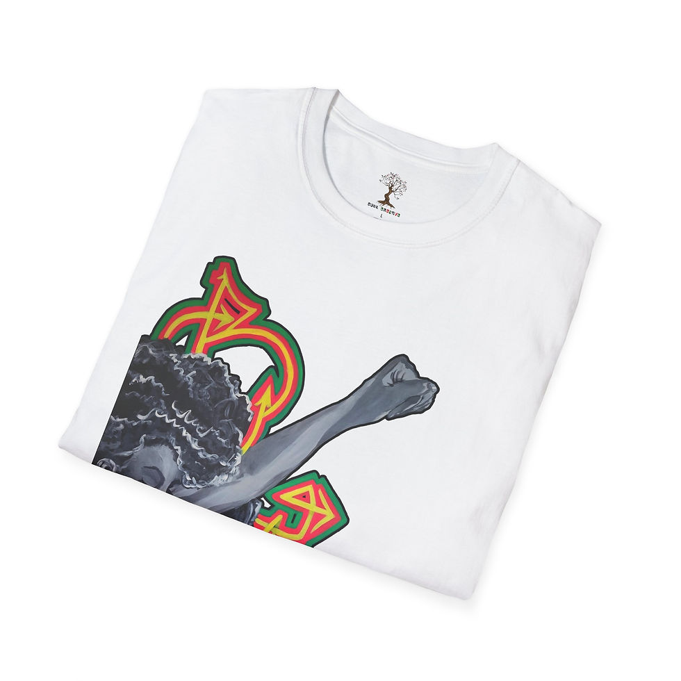 Thumbnail: BLM - Black Empowerment Graphic Unisex Softstyle T-Shirt 