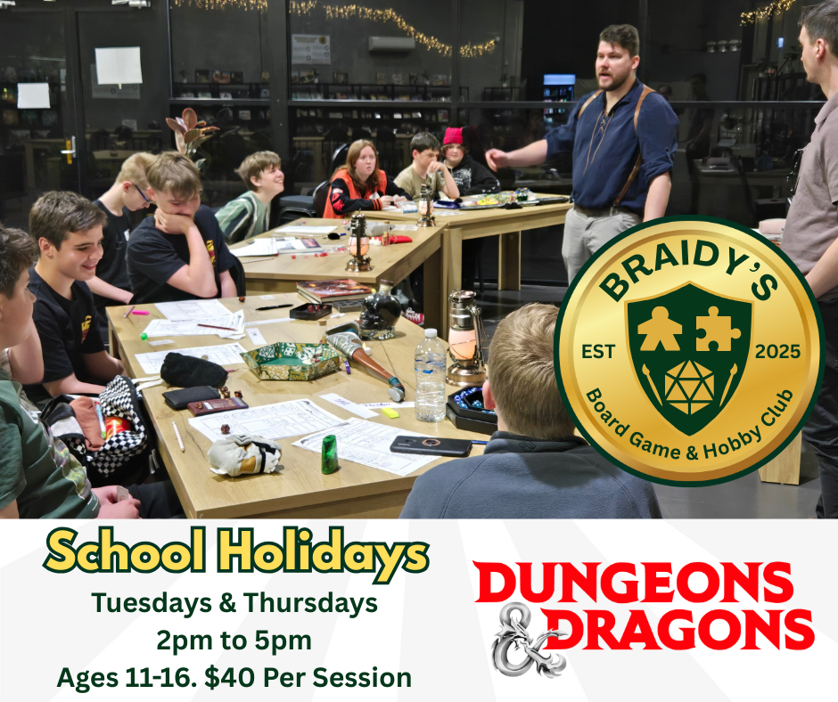 School Holidays - D&D Club