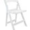Thumbnail: White Folding Padded Chairs
