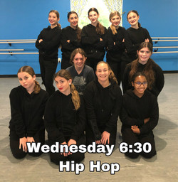 Wednesday 6:30 Hip Hop