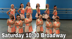 Saturday 10:30 Broadway Tap/Jazz
