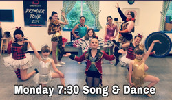 Monday 7:30 Song and Dance