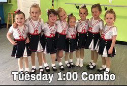 Tuesday 1:00 Ballet/Tap
