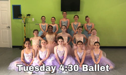Tuesday 4:30 Ballet