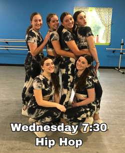 Wednesday 7:30 Hip Hop