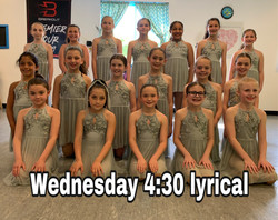 Wednesday 4:30 Lyrical