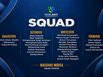 Indian Football Team SAFF Squad