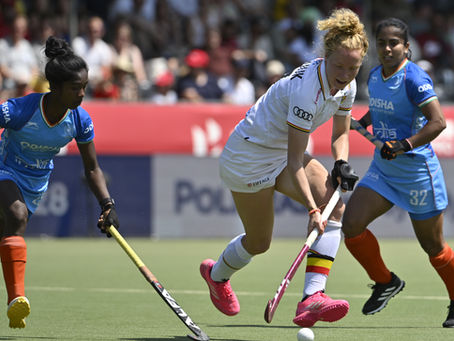 Indian Women's Team against Belgium in FIH Pro League
