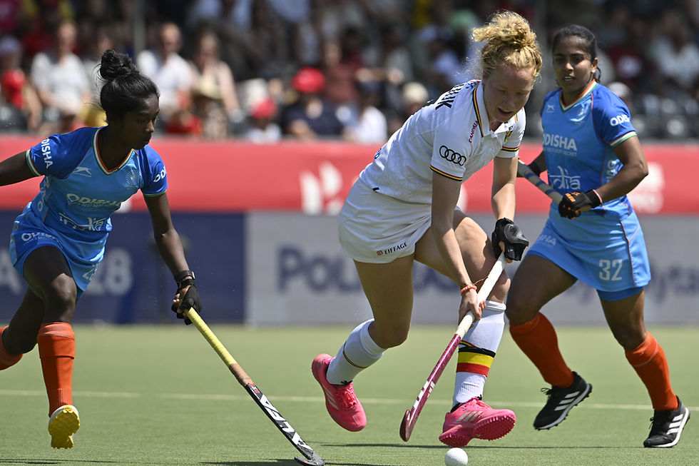 Indian Women's Team against Belgium in FIH Pro League