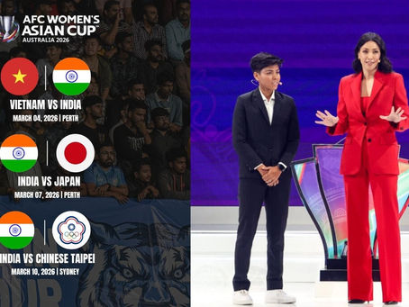 AFC Womens Asian Cup 2026 India Draw