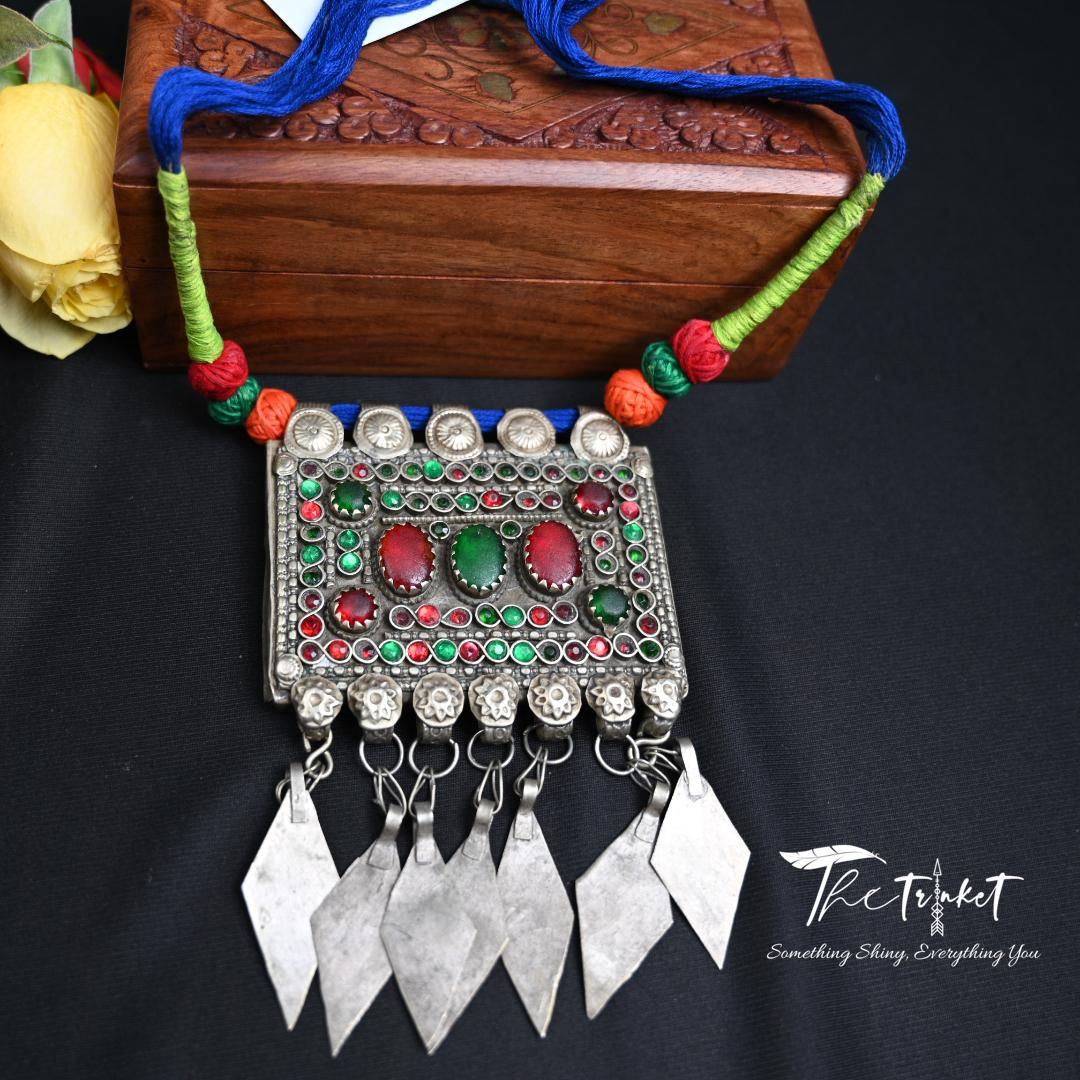 Vintage Afghan Necklace