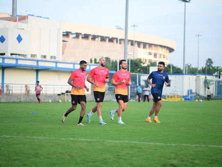 East Bengal Team Practice