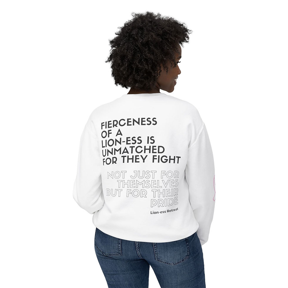 Thumbnail: For the Pride Crewneck Sweatshirt: Breast Cancer Edition