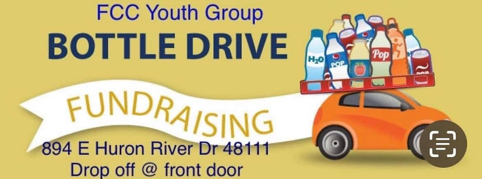 Youth Bottle Drive Gym Fundraiser
