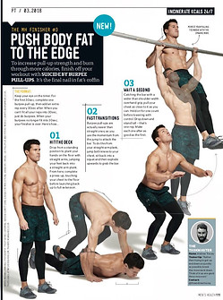Men's Health free workout pag