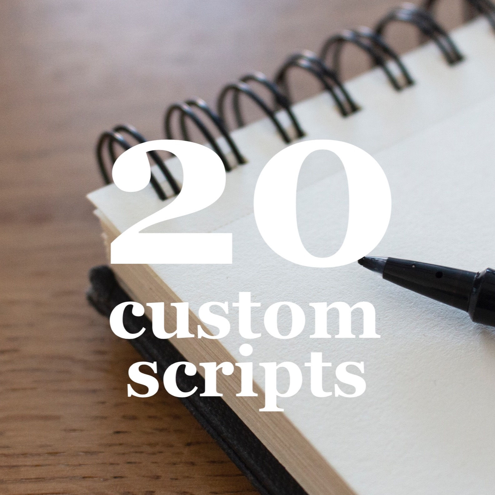20 Custom Scripts / Articles
