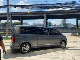 Volkswagen Caravan T6 เข้ามาเซอร์วิสถ่ายน้ำมันเครื่องและตรวจสอบเครื่องยนต์เร่งไม่ขึ้นท่อเทอร์โบรั่ว