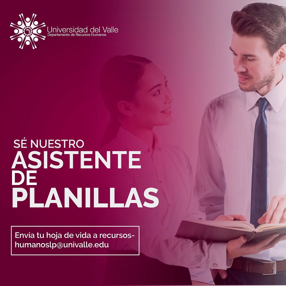 Sé nuestro Asistente de Planillas
