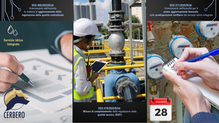 DCO settore idrico per aggiornamento RQSII, completamento RQTI e aggiornamento biennale MTI-4