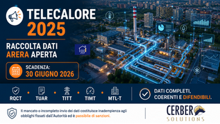 Telecalore: aperta la raccolta dati integrata 2025