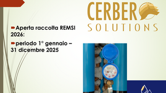Comunicato del 28 gennaio 2026: apre la raccolta REMSI - periodo 1° gennaio – 31 dicembre 2025