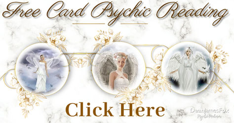Angel Card Psychic Inspiration.