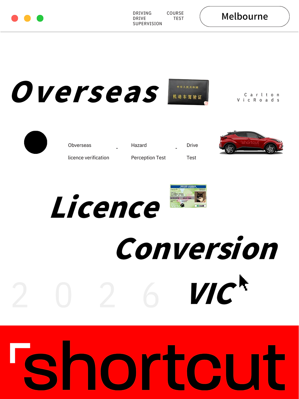 Shortcut Driving - 2026 Overseas Licence Conversion Guide