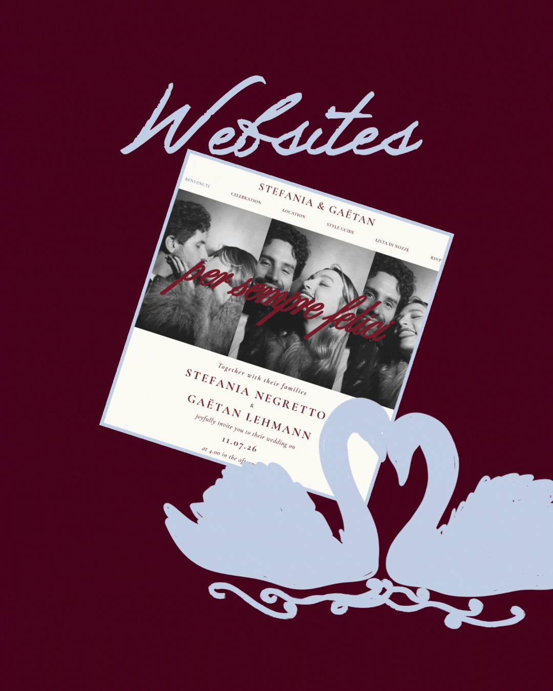 Wedding Websites, Illustrations, Stationery Designer.gif