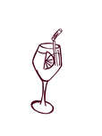 Custom Illustration - Wedding Cocktail Aperol