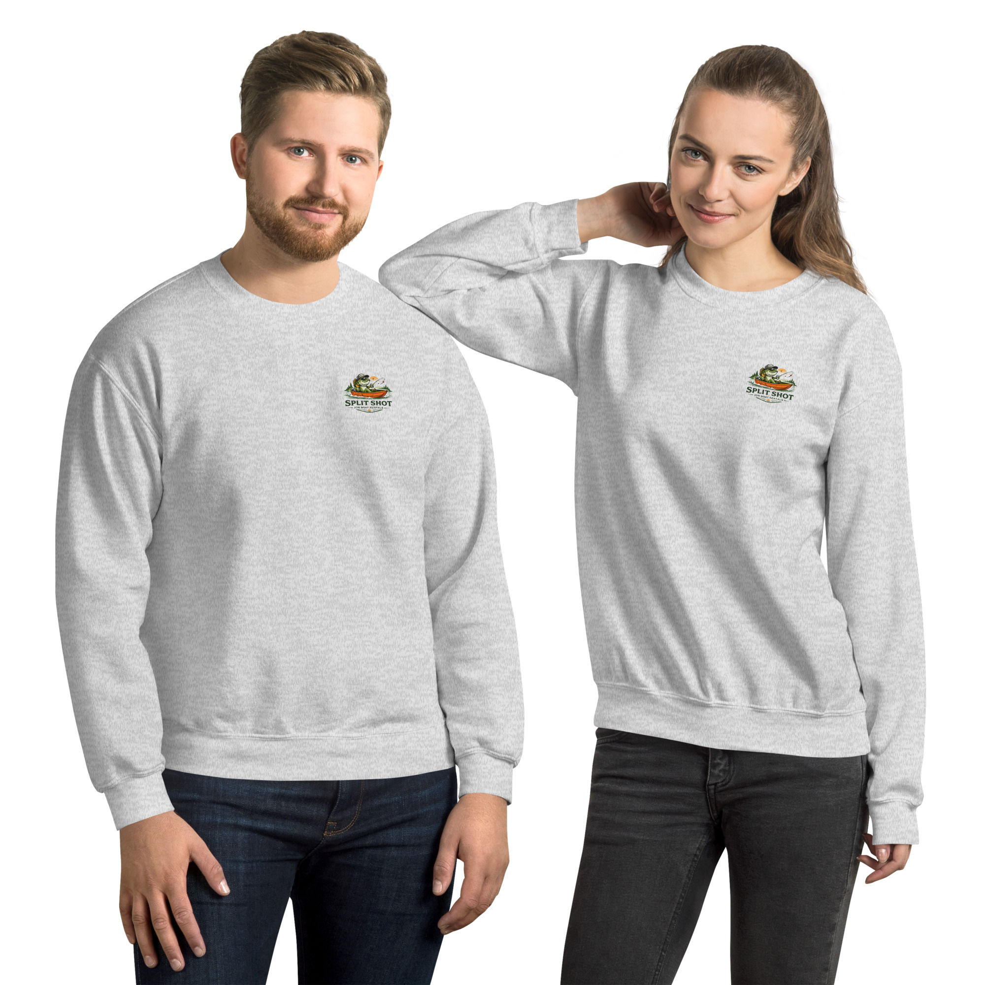 Unisex Sweatshirt Front and Back