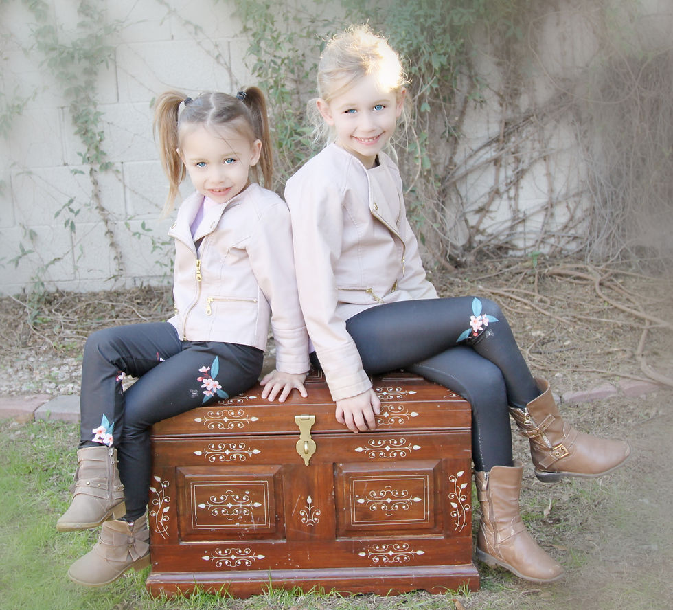 Kids Plumeria Leggings