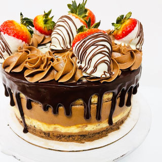 Tuxedo cheesecake by Gâteau de Jil