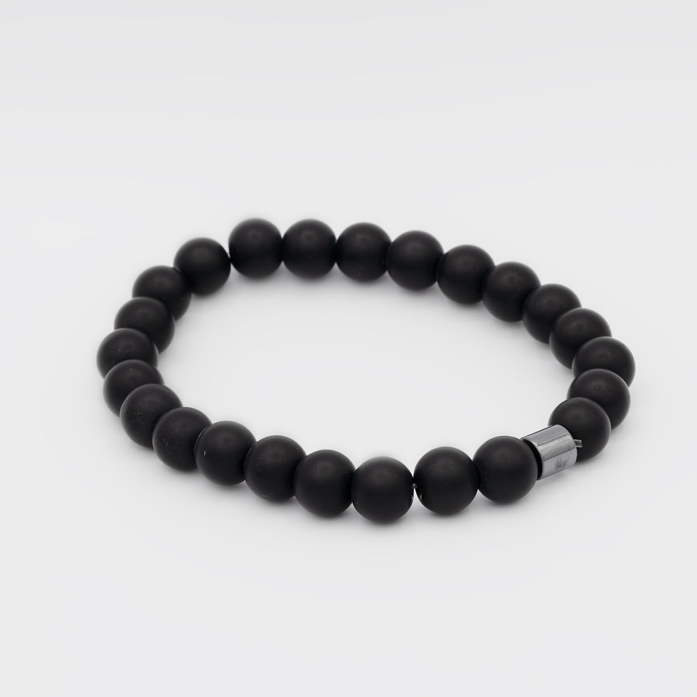 Oniks Taşı Doğal Taş Bileklik