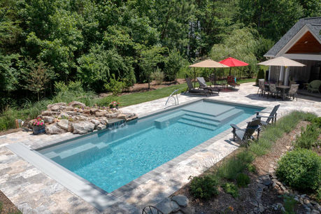 K Town Pools Fiberglass Pool