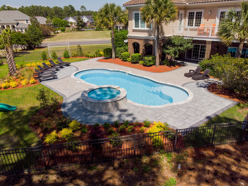 K Town Pools Fiberglass Pool