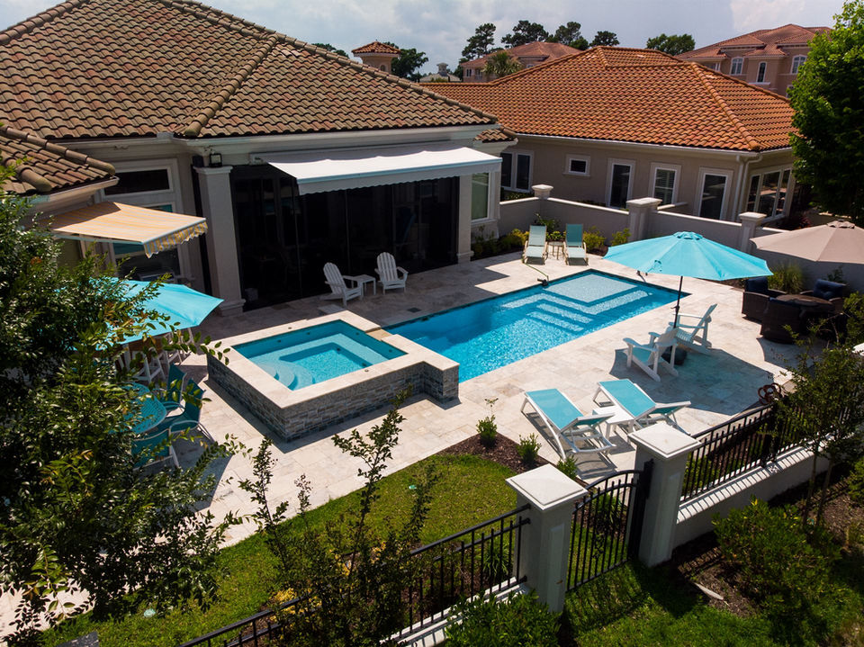 K Town Pools Fiberglass Pool