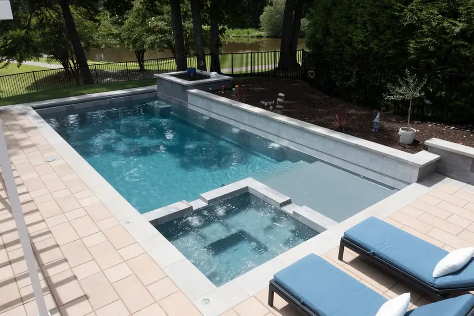 K Town Pools Fiberglass Pool