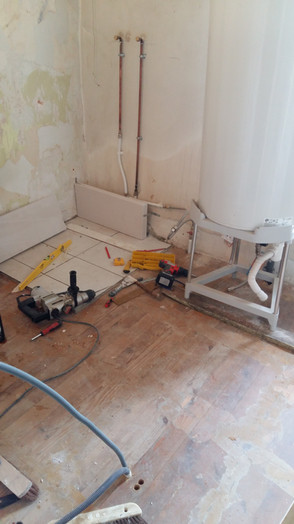 Fabrication D Une Cabine De Douche En Beton Cellulaire Et Carrelage