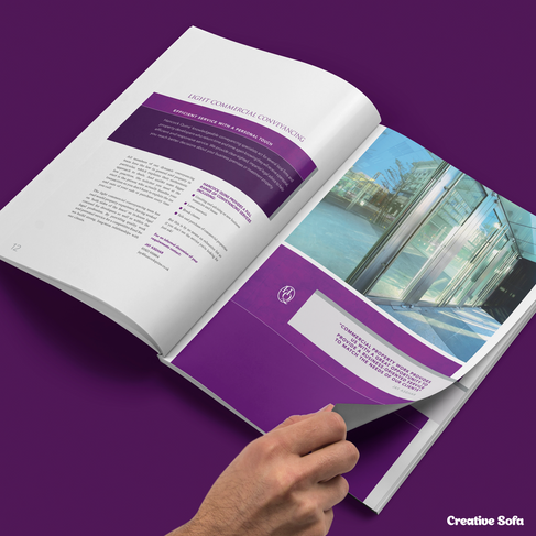 Hancock Quins Brochure Design by Creative Sofa